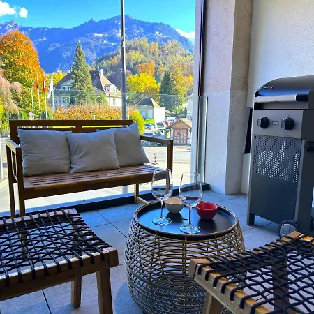 Tatil Evi Swisshut Modern 5min West Station - Apart. Rugen 1 Interlaken