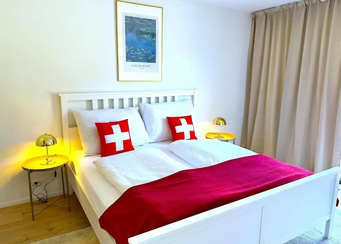 Vakantiehuis Swisshut Modern 5min West Station - Apart. Rugen 1