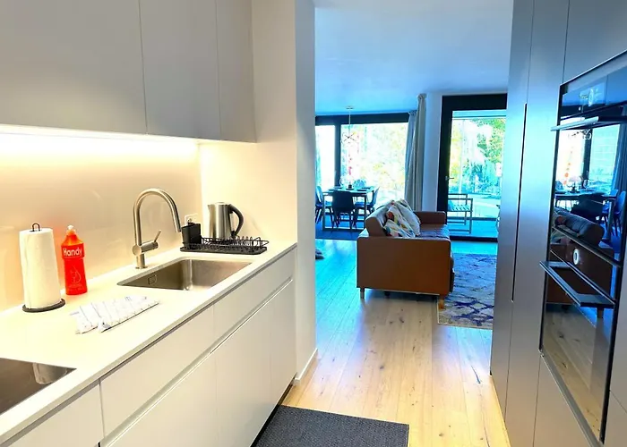 Vakantiehuis Swisshut Modern 5min West Station - Apart. Rugen 1