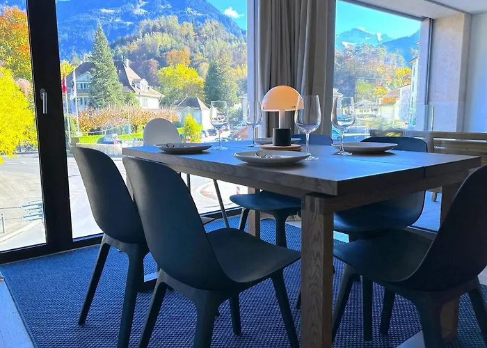 Swisshut Modern 5min West Station - Apart. Rugen 1 *