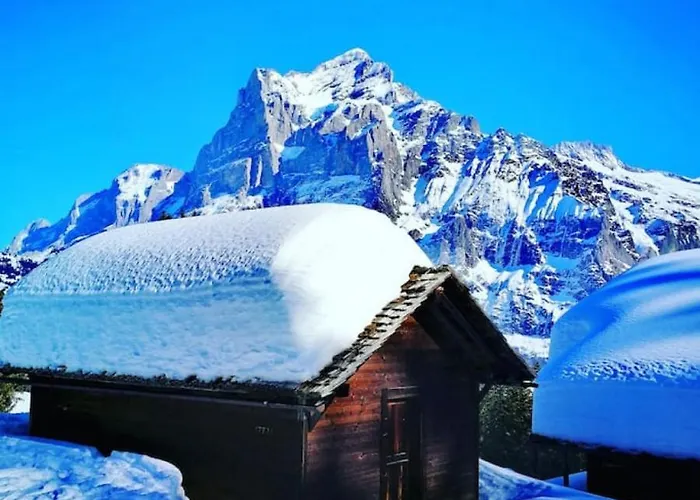 Semesterbostad Swisshut Modern 5min West Station - Apart. Rugen 1